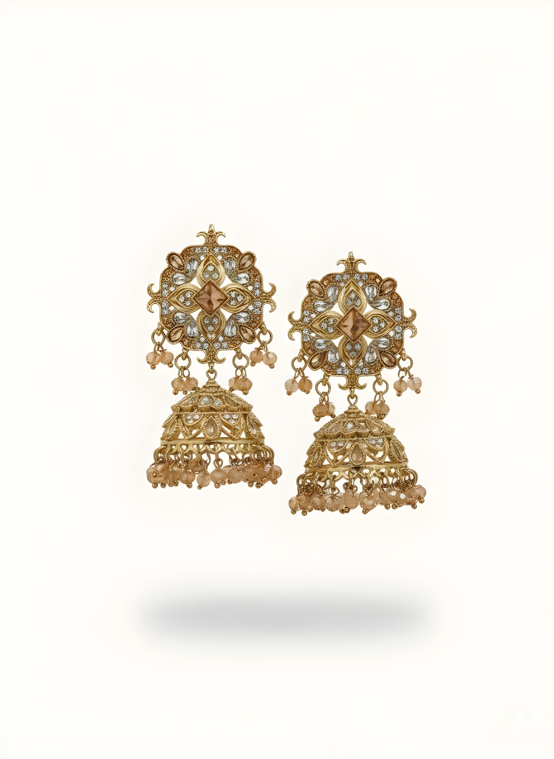 ✨The Heritage Blossom Jhumkas