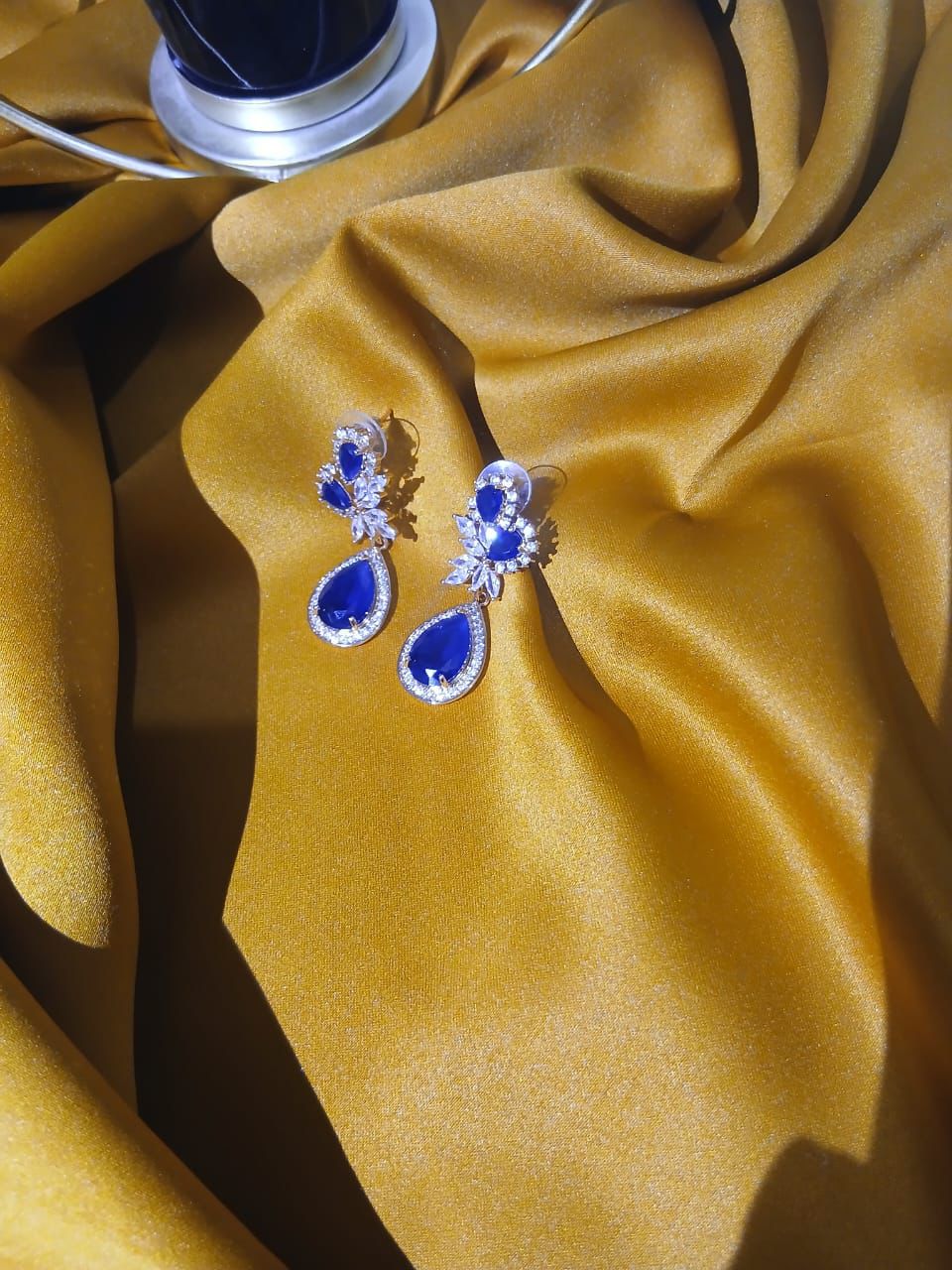 💖 The Heritage Blossom Jhumkas